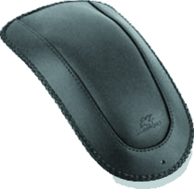 Honda VTX1300 Retro Fender Bib - Mustang Motorcycle - Plain - Black - `03-`09